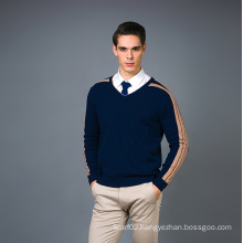 Men′s Fashion Cashmere Blend Sweater 17brpv070